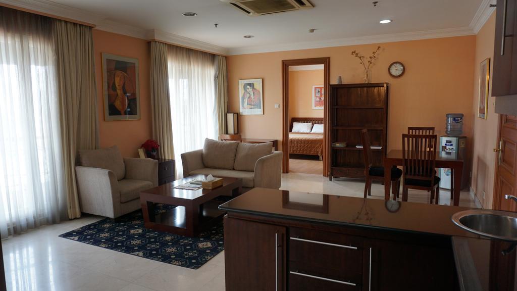 Roosseno Plaza Serviced Apartment Jakarta Exteriér fotografie